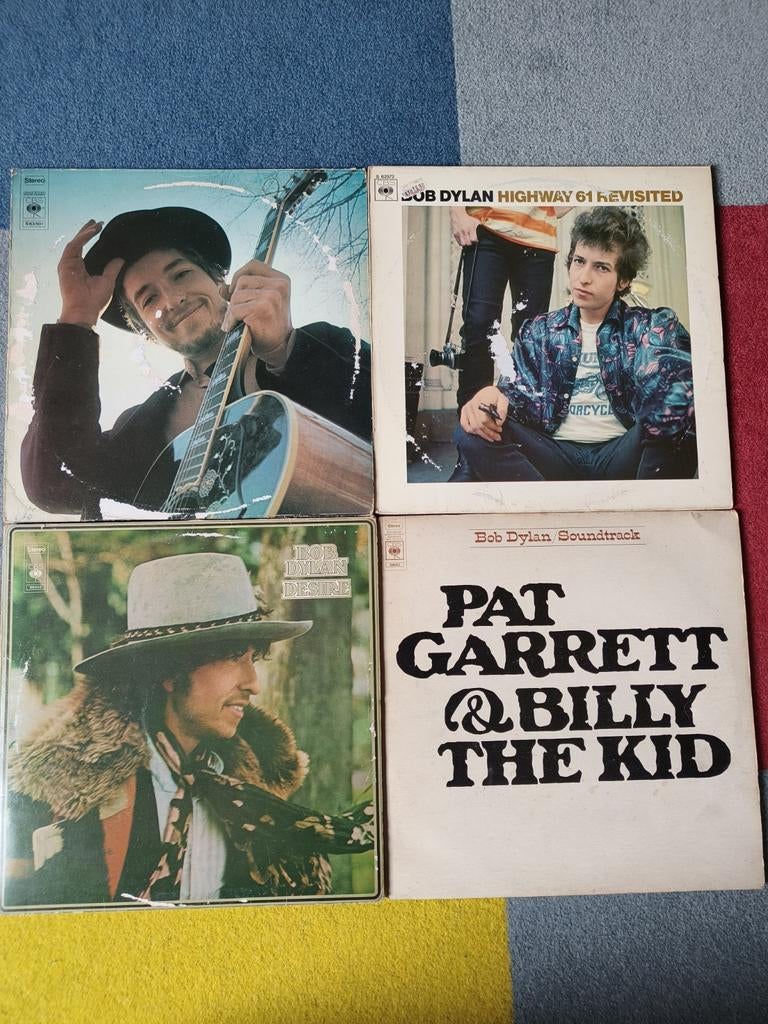 Bob Dylan lp's vinyl verzameling, Cd's en Dvd's, Vinyl | Rock, Gebruikt, Ophalen of Verzenden, 1970 - 1979, 12 inch