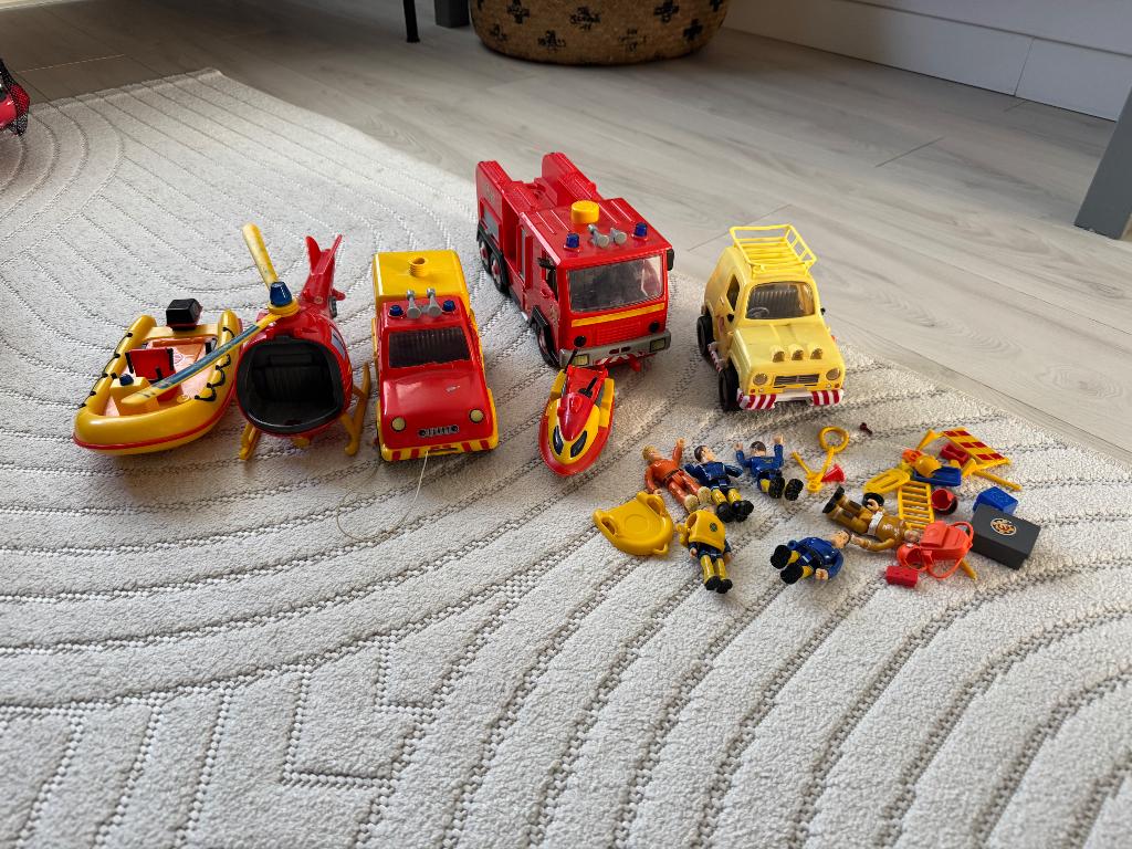 Brandweerman Sam, Ophalen, Gebruikt