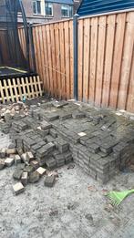 Gratis stenen tuin terras 28m2, Tuin en Terras, Tegels en Klinkers, Ophalen, Gebruikt, Overige typen, 10 m² of meer