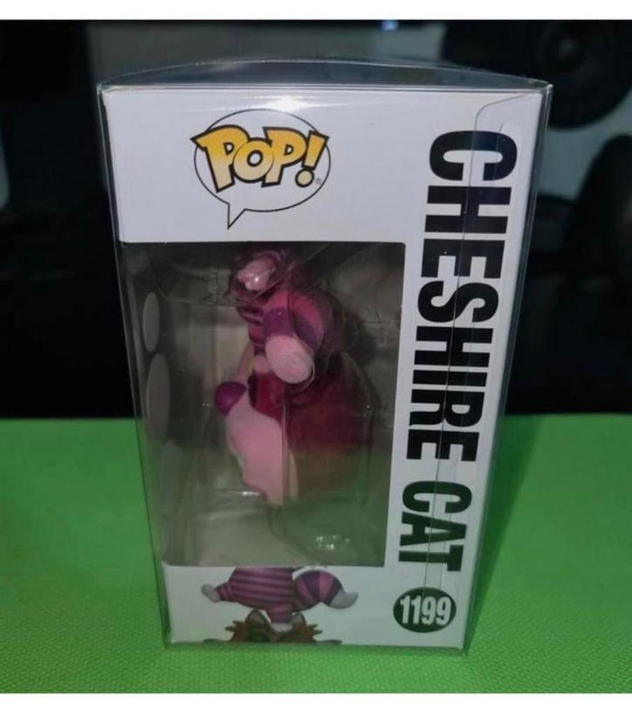 Funko Pop Cheshire Cat Flocked Glow #1199 Limited Chase ed, Verzamelen, Nieuw, Ophalen of Verzenden, H, H