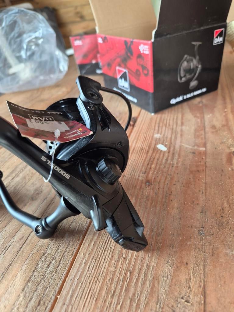 DAM Quick 5 SLS 5000 FD Vismolen - Nieuw in doos, Ophalen of Verzenden, Nieuw, Molen