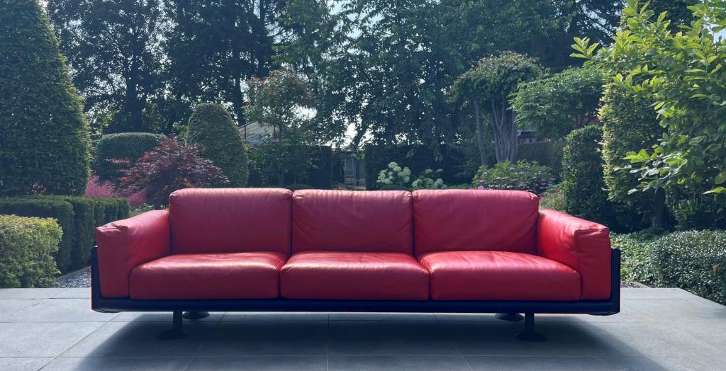 Giulio 3-Seat Sofa - Afra & Tobia Scarpa, Huis en Inrichting, Ophalen, Design, Tijdloos,, Driepersoons, 75 tot 100 cm