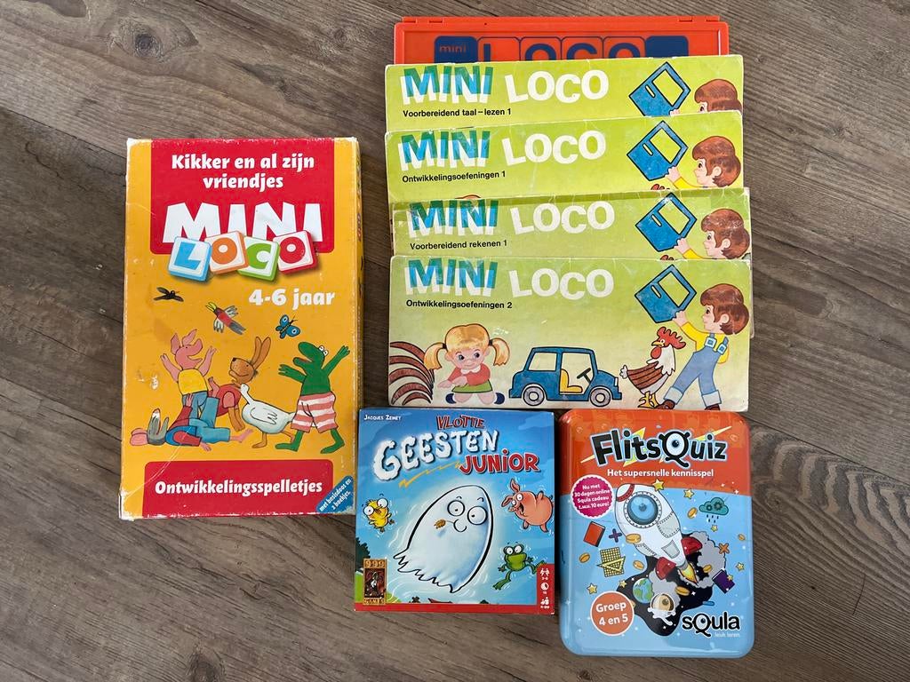 Mini Loco en andere denkspellen, Ophalen of Verzenden, Gebruikt, Overige typen