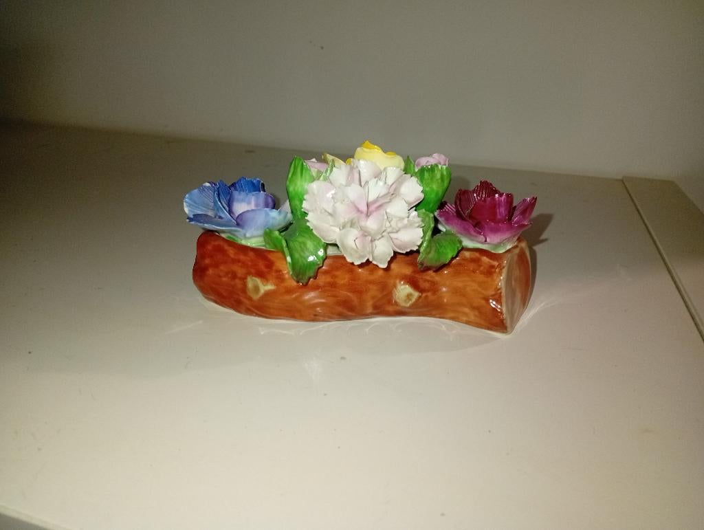Vintage Royal Denton Best Bone China Engeland Bloemen, Verzenden