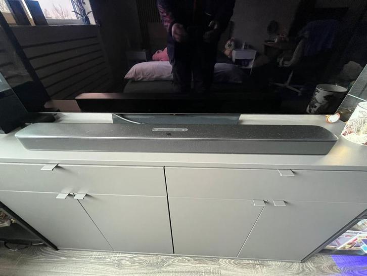 Jbl deep base soundbar 2.1 met subwoofer, Audio, Tv en Foto, Soundbars, Zo goed als nieuw, Bluetooth, Met externe subwoofer, Ophalen of Verzenden
