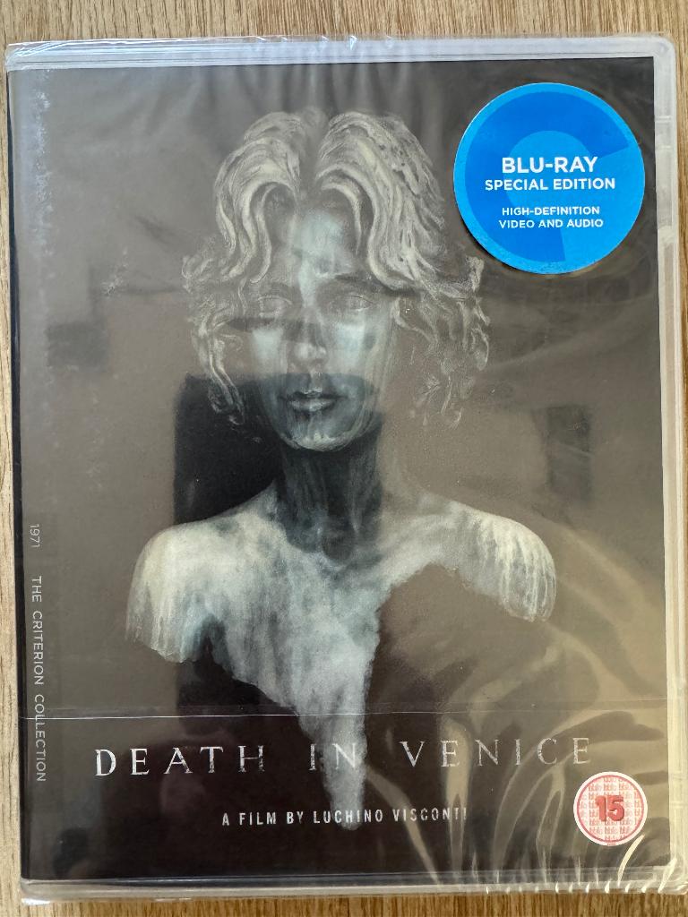 Deat In Venice ( 1971) Criterion Bluray Collection, Cd's en Dvd's, Blu-ray, Ophalen of Verzenden, Nieuw in verpakking