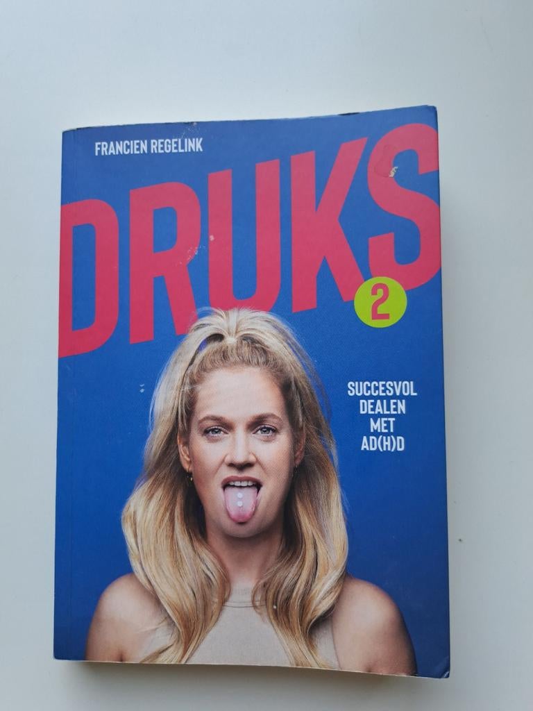 Druks - 2 Francien Regelink, Boeken, Ophalen of Verzenden, Marloes Berghege; Francien Regelink, Ontwikkelingspsychologie, Zo goed als nieuw