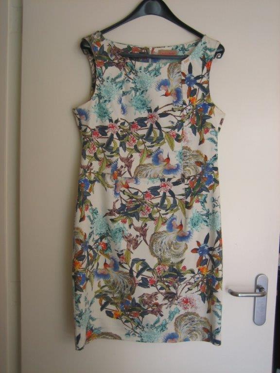 Exotisch paradijsvogel-jurkje AMELIE & AMELIE, XL snazzeys, Kleding | Dames, Jurken, Maat 38/40 (M), Overige kleuren, Verzenden