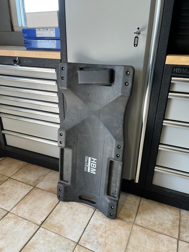 HBM monteursbed ligkar, Auto diversen, Ophalen, Gebruikt