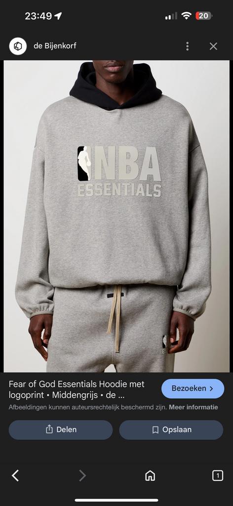 Opzoek naar die volledige Essentials NBA pak, Kleding | Heren, Truien en Vesten, Ophalen of Verzenden, Zo goed als nieuw