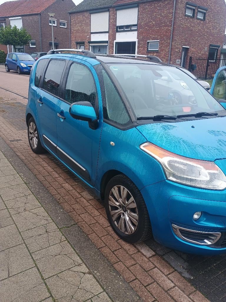 Citroën C3 Picasso 1.6 VTI AUT 2012 Blauw, Auto's, Citroën, Zwart, 4 cilinders, Blauw, 1180 kg