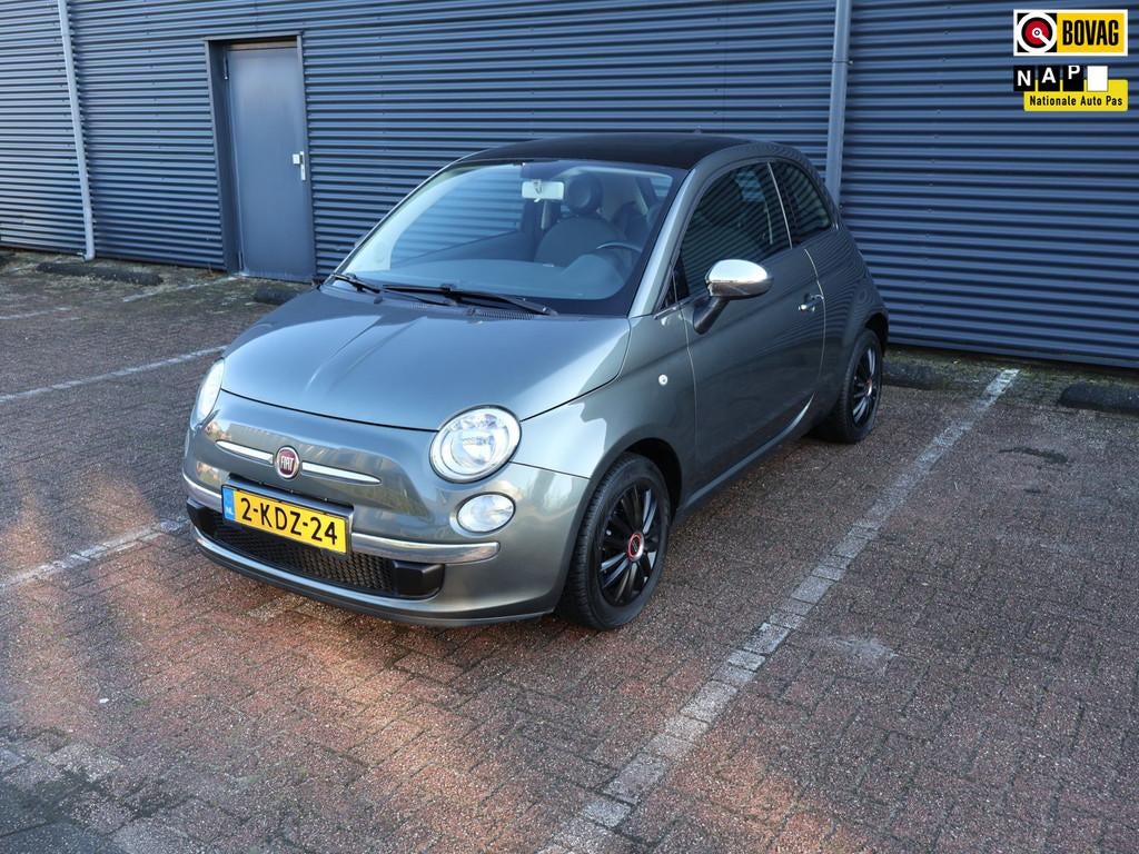 Fiat 500 0.9 TwinAir Lounge 3e eigenaar NAP Pano Airco APK G, Voorwielaandrijving, Euro 5, Gebruikt, 31 €/maand