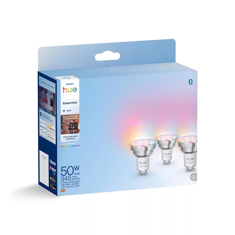Philips Hue Essential GU10 White and Color Ambiance, Led-lamp, Nieuw, Overige fittingen, Ophalen