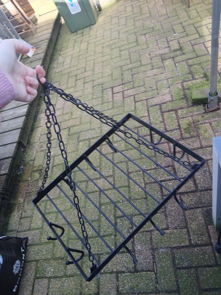 Smeedijzeren pannenrek of wildrek, Ophalen, Zo goed als nieuw