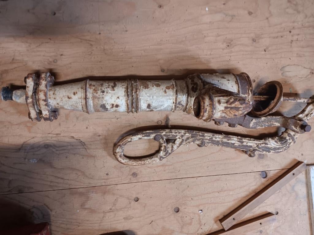 Antieke waterpomp gietijzer, Ophalen, Gebruikt, Handmatig, Overige typen