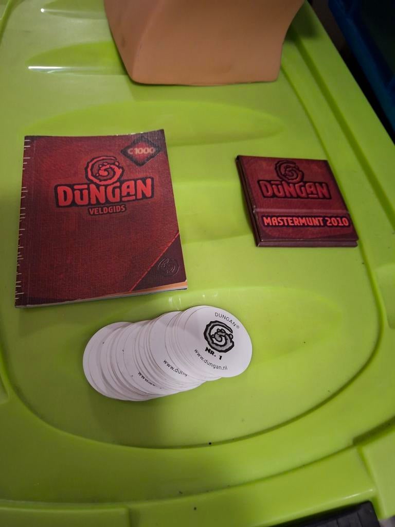 dungan mastermunt,  veldgids en stickers, Verzamelen, Supermarktacties, C1000, Ophalen of Verzenden