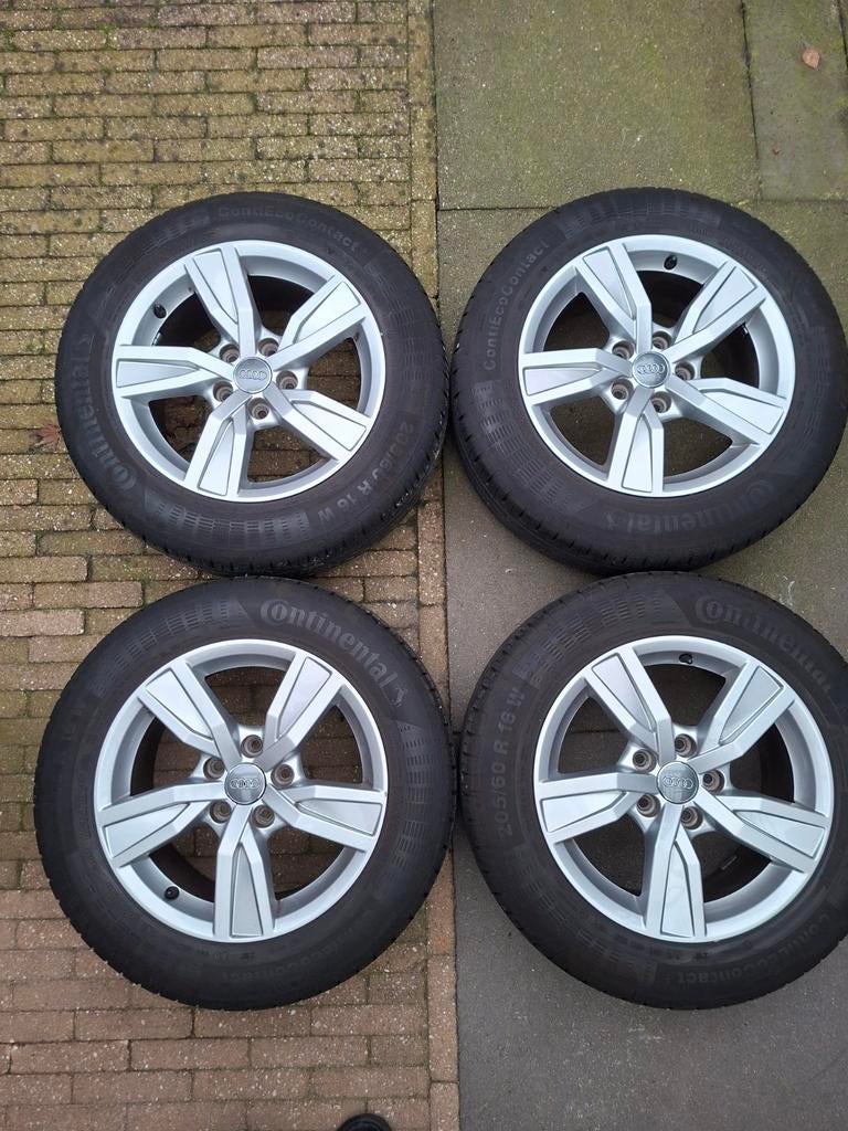 Audi Orginele 16" set 205-60 R16 ZGAN!, Ophalen, Zo goed als nieuw