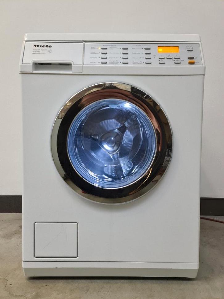 Miele wasmachine 7kg, Witgoed en Apparatuur, Wasmachines, Gebruikt, Voorlader, 6 tot 8 kg, 85 tot 90 cm, 1200 tot 1600 toeren