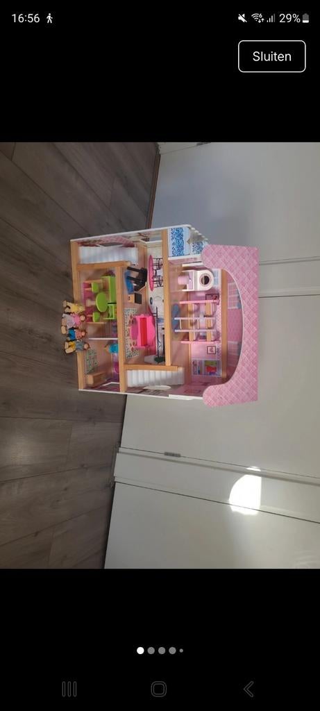 Kidkraft poppenhuis, Ophalen of Verzenden, Gebruikt, Poppenhuis