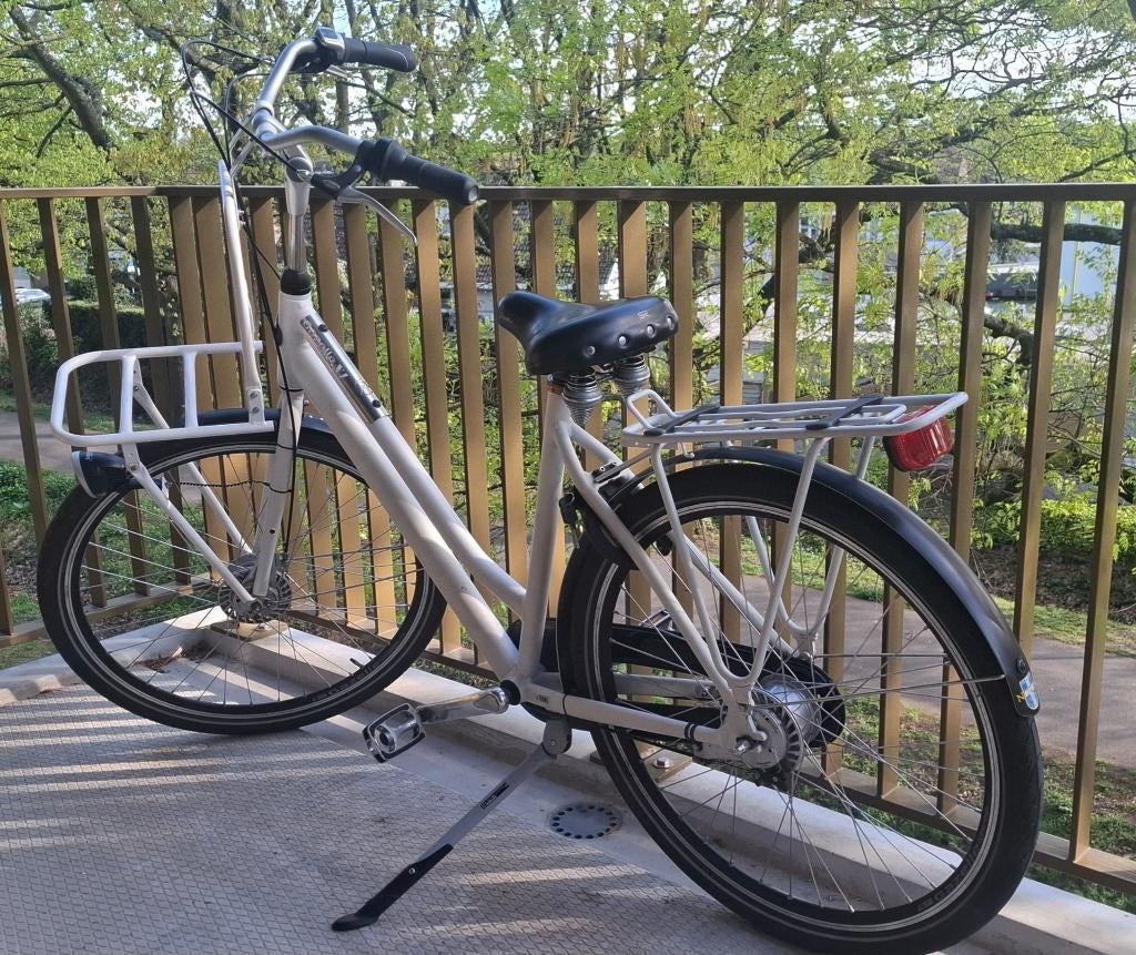 Dames transport fiets, Ophalen, 53 tot 56 cm, Versnellingen, Zo goed als nieuw