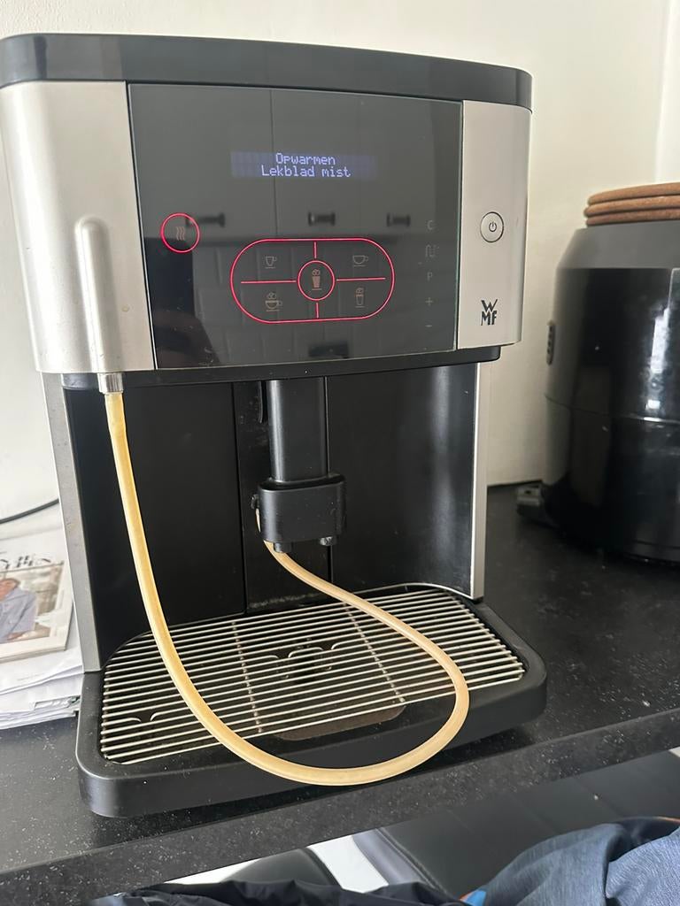 Wmf koffiemachine (lekblad mist), Ophalen, Zo goed als nieuw, Overige merken, Koffiebonen