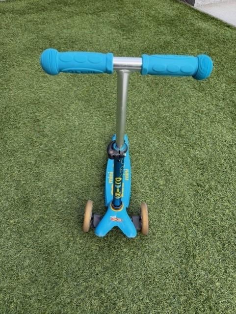 Mini micro step blauw, Fietsen en Brommers, Steps, Gebruikt, Gewone step, Ophalen of Verzenden