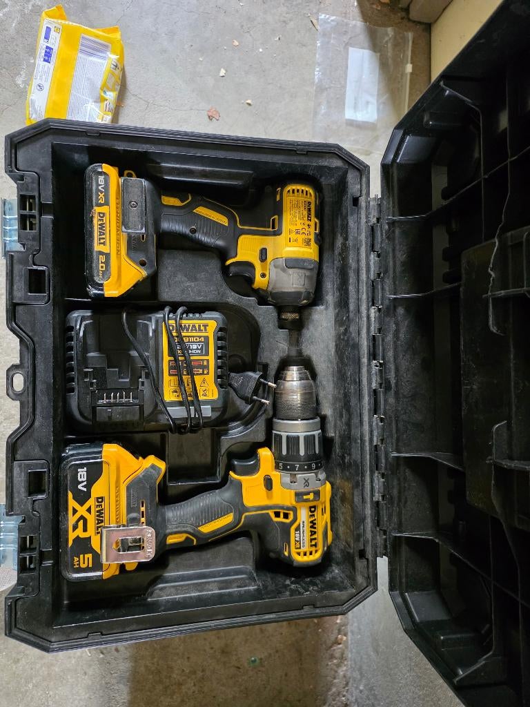 Dewalt 18v Accugereedschap set, Ophalen, Gebruikt