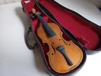 vintage deco mini viool met bijbeh. houten kist, Ophalen of Verzenden, 4/4-viool