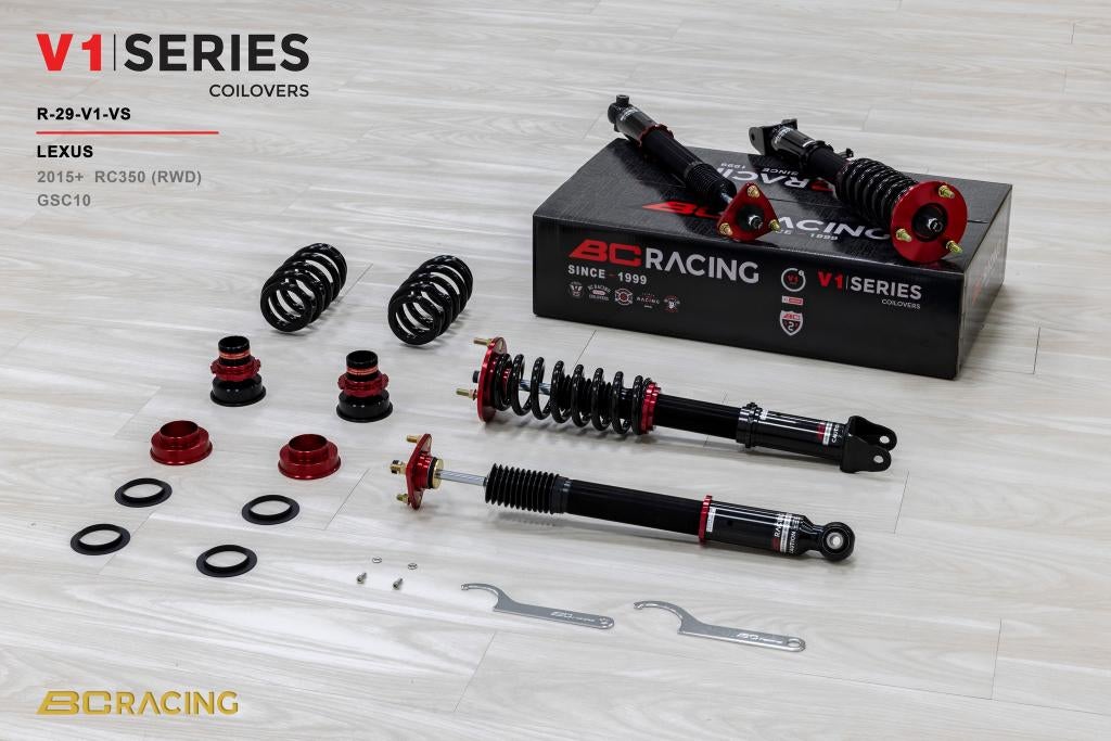 BC Racing schroefset verlaging - Lexus RC350 GSC10 15+, Ophalen of Verzenden