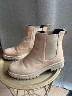 Leren Sasha chelsea boots mt 39 Beige, Kleding | Dames, Schoenen, Beige, Lage of Enkellaarzen, Ophalen of Verzenden, Zo goed als nieuw