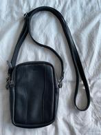 DSTRCT leather crossbodybag Raider Road black, Overige merken, Zwart, Ophalen of Verzenden, Zo goed als nieuw