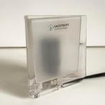 Vintage glazen tafellamp design Nachtmann Leuchten 80's, Gebruikt, Verzenden, Glas, Minder dan 50 cm