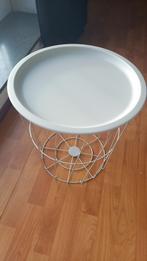 Bijzettafel, Minder dan 45 cm, Minder dan 55 cm, Metaal of Aluminium, Rond