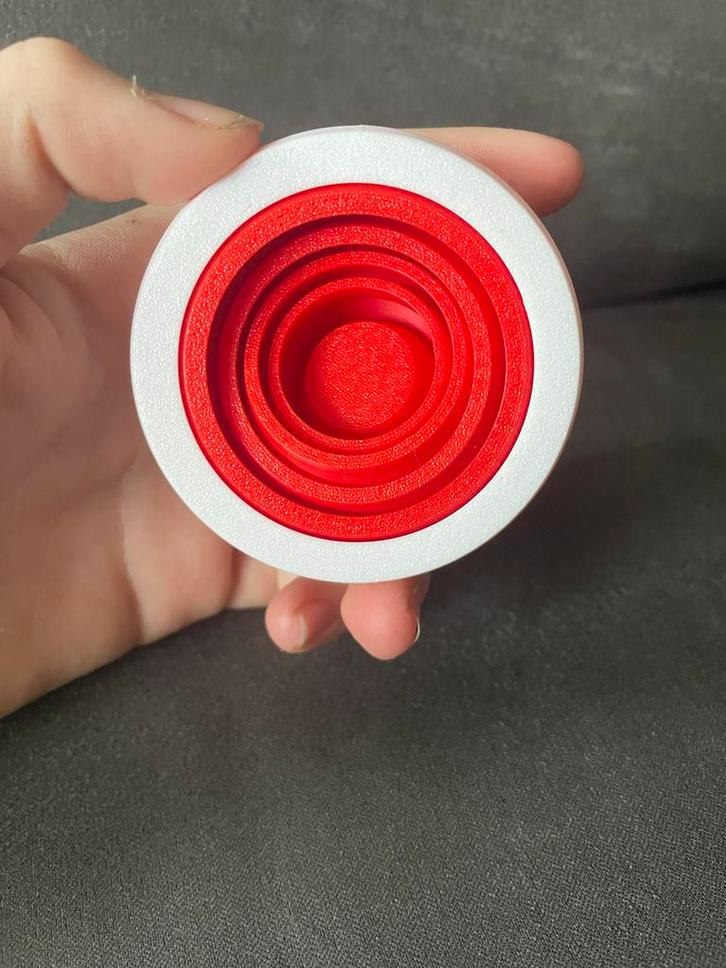 3D Geprinte Kerstmuts Decoratie, Diversen, Kerst, Nieuw, Ophalen of Verzenden