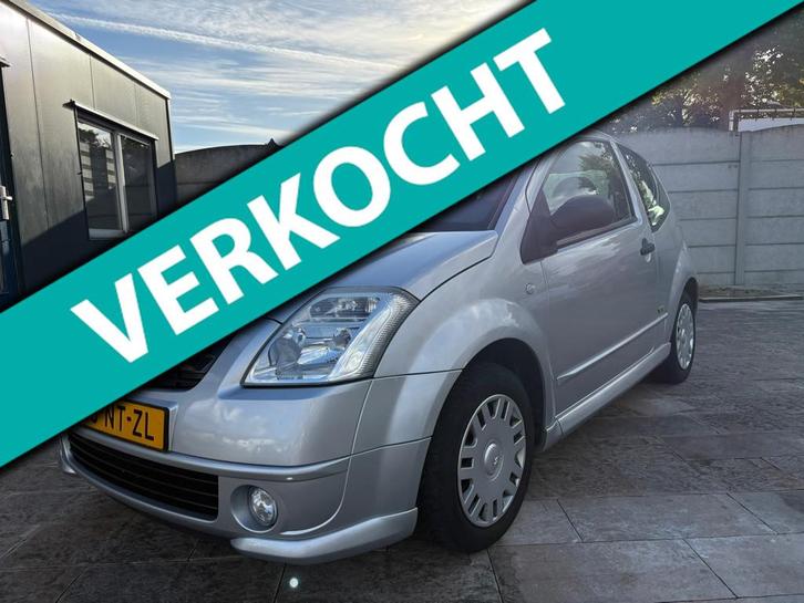 Citroen C2 1.4i VTR nieuwe APK, Auto's, Citroën, Bedrijf, Te koop, C2, ABS, Airbags, Boordcomputer, Centrale vergrendeling, Cruise Control