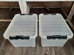 Opbergbox 2x, Ophalen, Zo goed als nieuw, Minder dan 35 cm