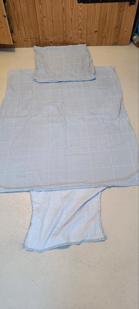 Heerlijk dekbedovertrek van flanel, Kinderen en Baby's, Kinderkamer | Beddengoed, Zo goed als nieuw, Dekbedovertrek, Wit, Jongetje of Meisje