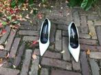 GRATIS VERZENDEN NIEUWE WITTE LEREN BRENDA ZARO PUMPS 37, Kleding | Dames, Schoenen, Verzenden, Wit, Brenda Zaro, Nieuw