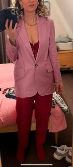 Lila paars leren arma jasje maat 36 zgan, Kleding | Dames, Ophalen of Verzenden