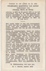 Wilhelmus M. van Rooij 1900 Mill + 1967 Boxmeer, 67 jaar, Verzenden