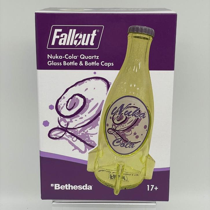 Fallout Botlle Series Glass Bottle & Cap Nuka Quartz, Verzamelen, Poppetjes en Figuurtjes, Nieuw, Ophalen of Verzenden
