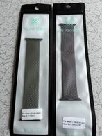 Twee horlogebandjes voor Apple Watch, Ophalen of Verzenden, Nieuw, Grijs, IOS
