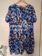 Jurk mt 50 52, Kleding | Dames, Grote Maten, Zhenzi, Blauw, Jurk, Ophalen of Verzenden