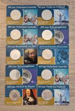 10 stuks zilveren 5 euro in coincard 110,10 gram zilver, Postzegels en Munten, Munten | Nederland, Ophalen of Verzenden, Koningin Beatrix
