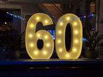 Lichtcijfers / leeftijd/cijfer / 60 jaar, Ophalen, Zo goed als nieuw