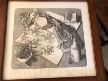 M.C. Escher  Ingelijst beschikbaar voor biedingen