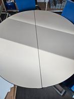 Ronde grijze vergadertafel 160cm, Huis en Inrichting, Tafels | Eettafels, Ophalen, 150 tot 200 cm, Rond, Zo goed als nieuw