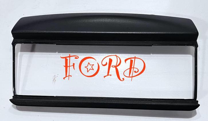 1 DIN autoradio paneelframe voor Ford, Auto diversen, Autoradio's, Zo goed als nieuw, Ophalen of Verzenden