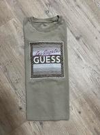 Guess t shirt met print Maat S khaki heel mooi net t shirt, Guess, Ophalen of Verzenden, Zo goed als nieuw, Korte mouw