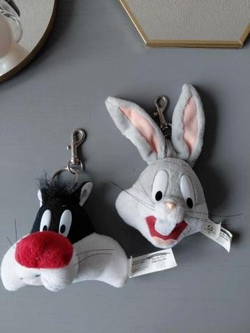 Looney Tunes vintage pluche sleutelhangers beschikbaar voor biedingen